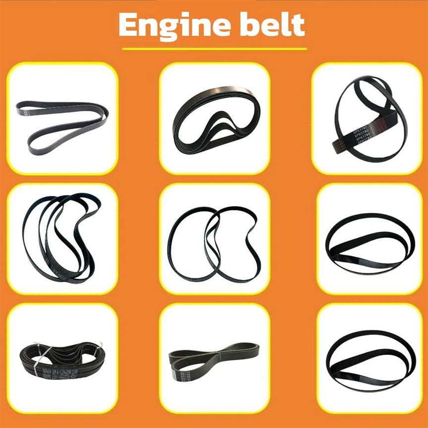 spare parts automotive v-belt